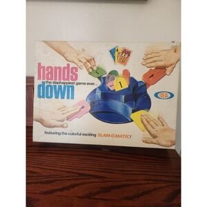 VINTAGE‎ Hands Down Game COMPLETE Ideal 1965 Kids Classic 60s Slam O Matic